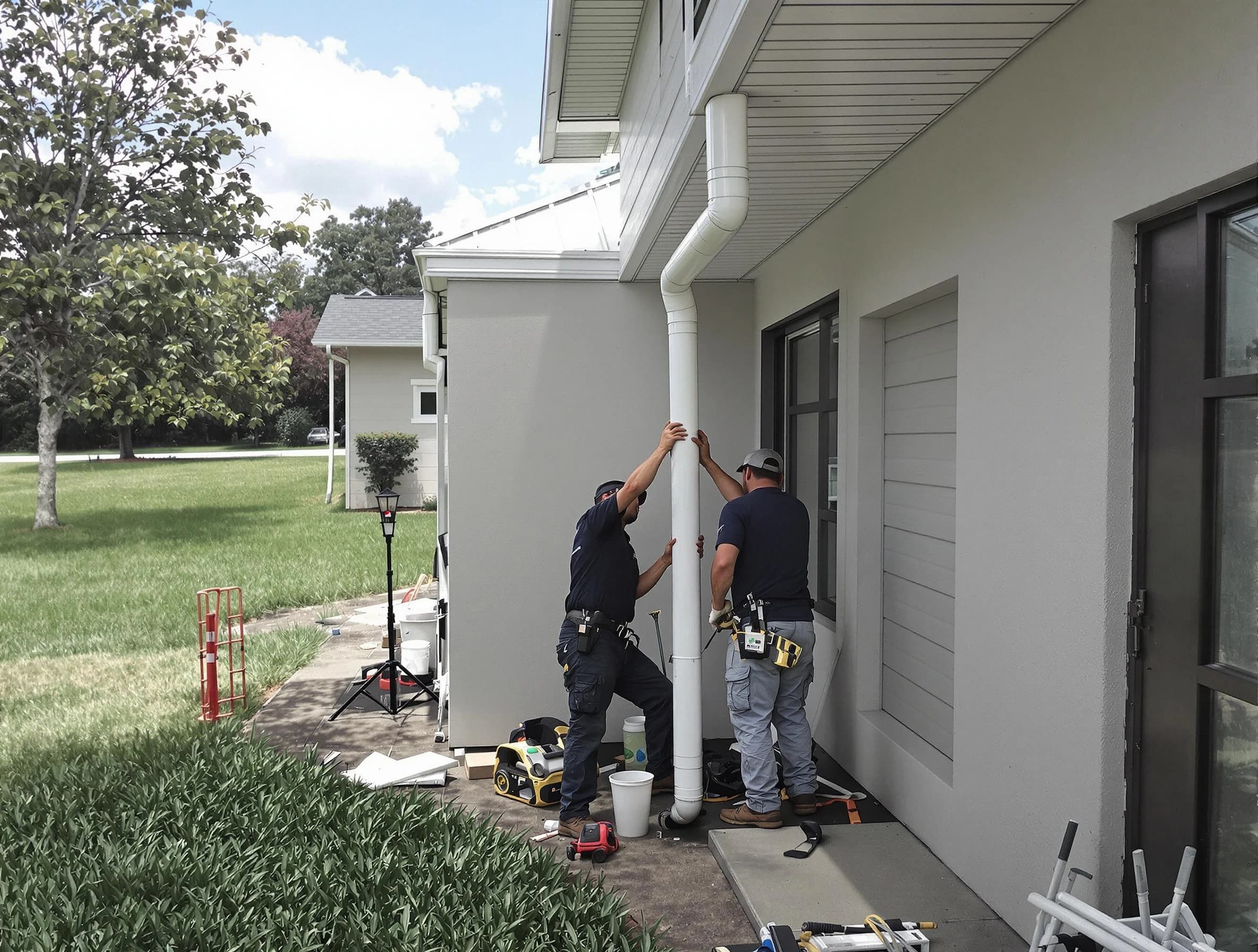 Downspout Installation in Maple Heights