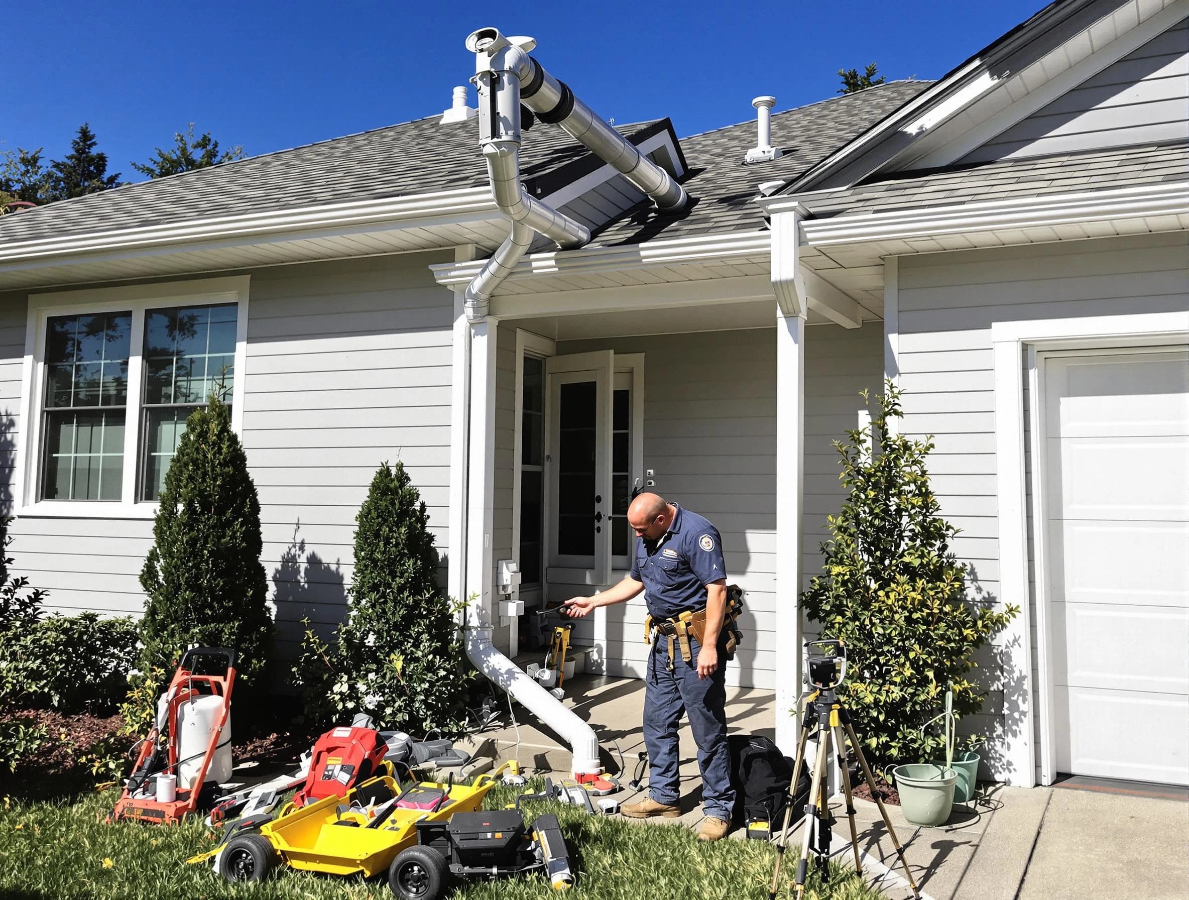 Downspout Repair in Maple Heights